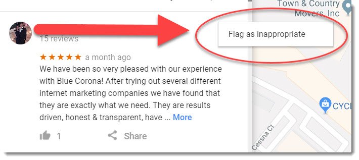 how to delete google bad reviews