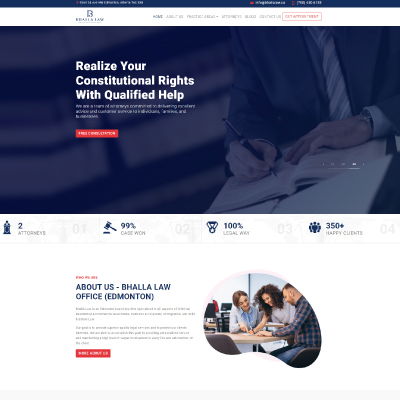 Digital Marketing for Bhalla Law Firm 