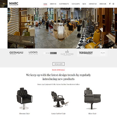 Digital Marketing for Marc Salon Furniture