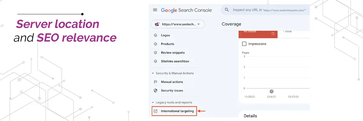 Server location and SEO relevance