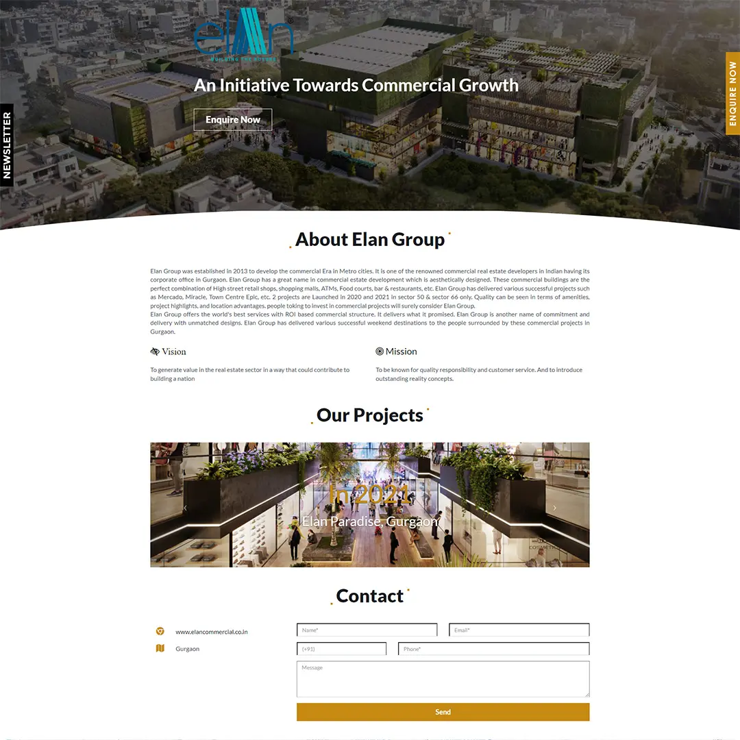 SEO For Elan Group