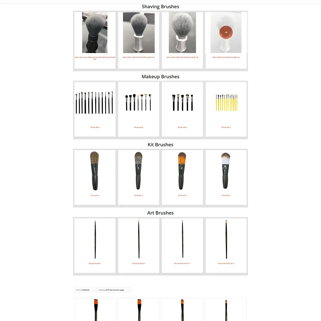 SEO For brush supplier